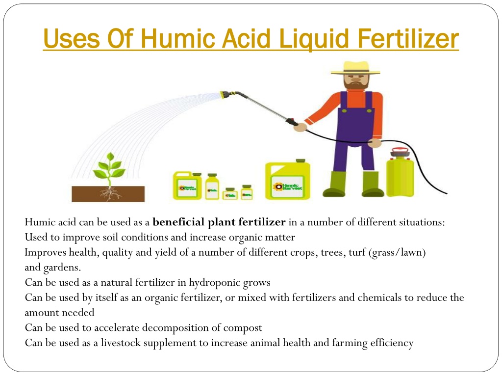 PPT Liquid Fertilizer Plant Fertilizer Humic Acid PowerPoint