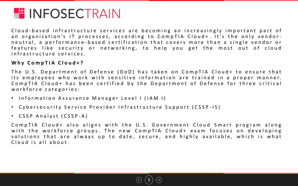 PPT Securing The Cloud With The New CompTIA Cloud Certification