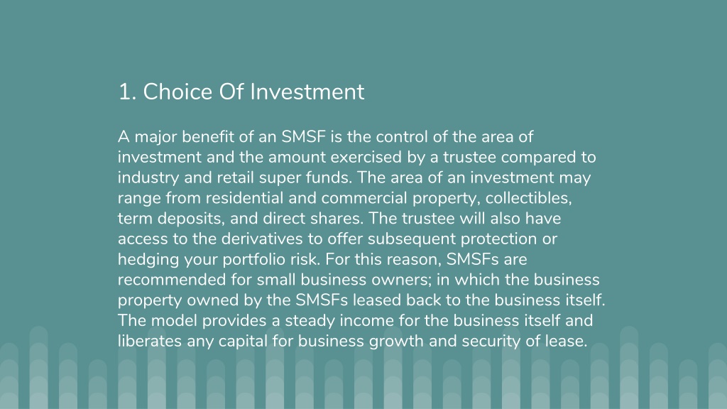 PPT Benefits Of Self Managed Superannuation Fund SMSF PowerPoint