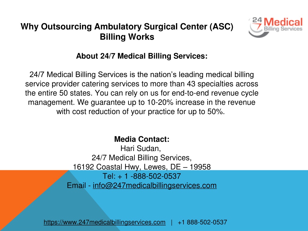 Ppt Why Outsourcing Ambulatory Surgical Center Asc Billing Works