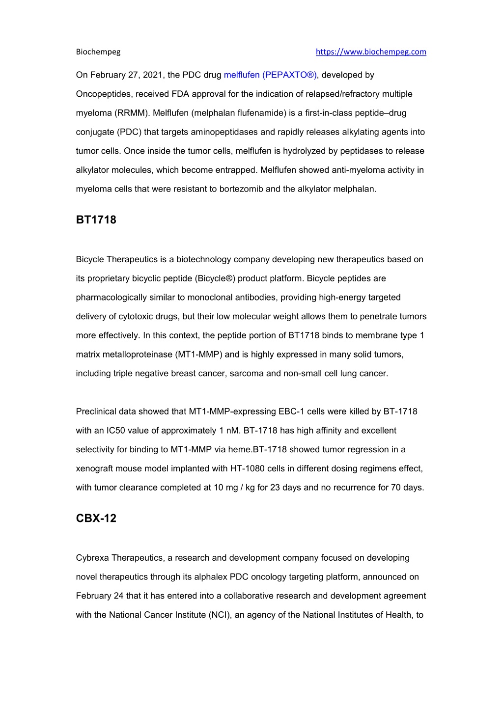 PPT Anti Cancer Peptide Drug Conjugates PDCs An Overview PowerPoint