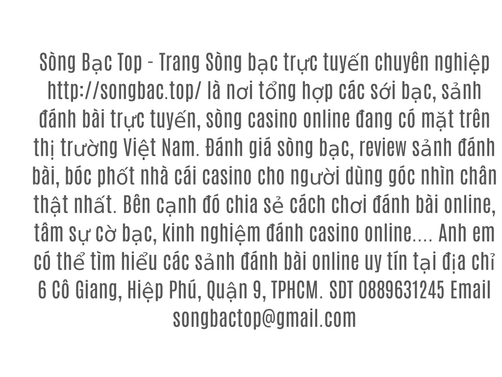 PPT Sòng Bạc Top Trang Sòng bạc trực tuyến chuyên nghiệp PowerPoint