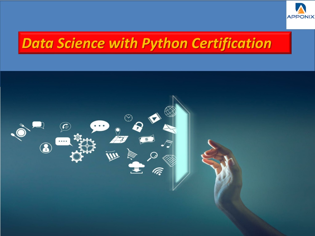 PPT Data Science With Python Certification PowerPoint Presentation