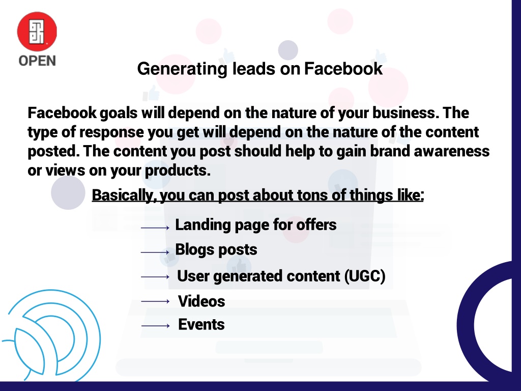 Ppt The Ultimate Guide To Facebook Marketing In Open Designs