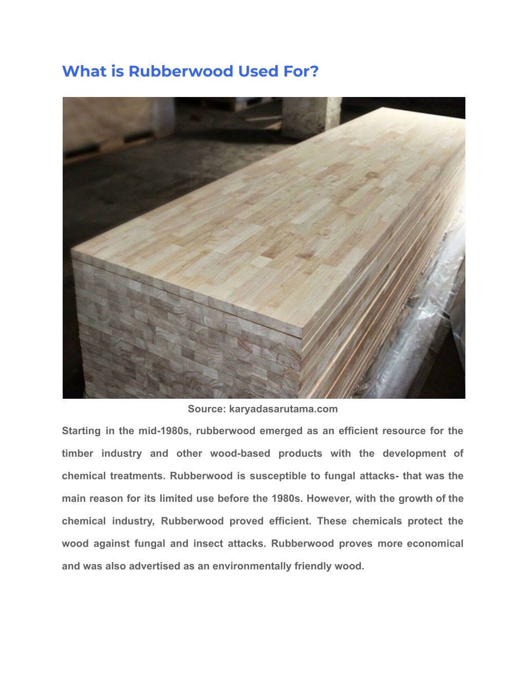 Ppt Know All About What Is Rubberwood And Its Uses Powerpoint