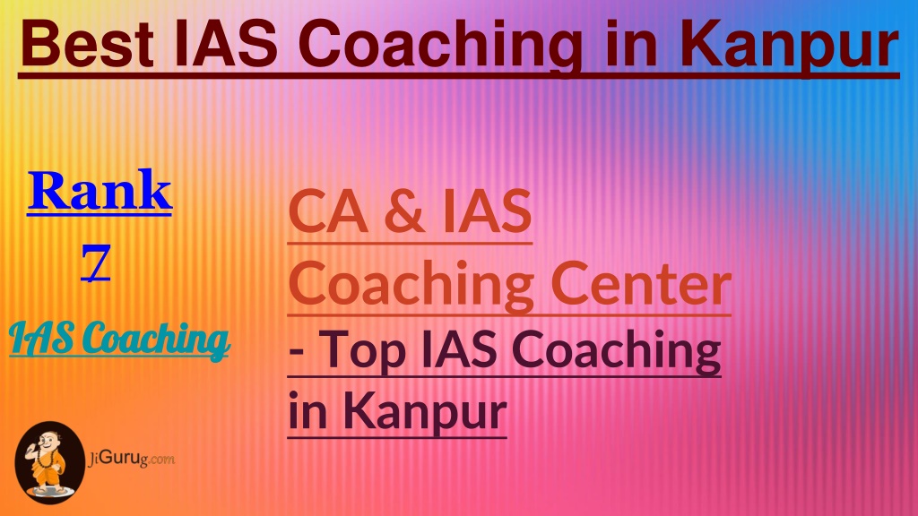 Ppt Best Ias Coaching In Kanpur Powerpoint Presentation Free