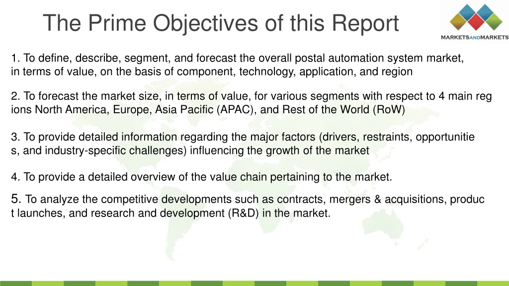 Ppt Postal Automation System Market Powerpoint Presentation Free