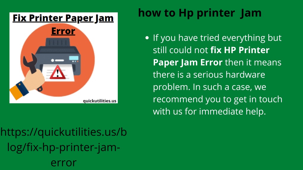 PPT How To Fix Printer Problems And Solutions Quickutilities