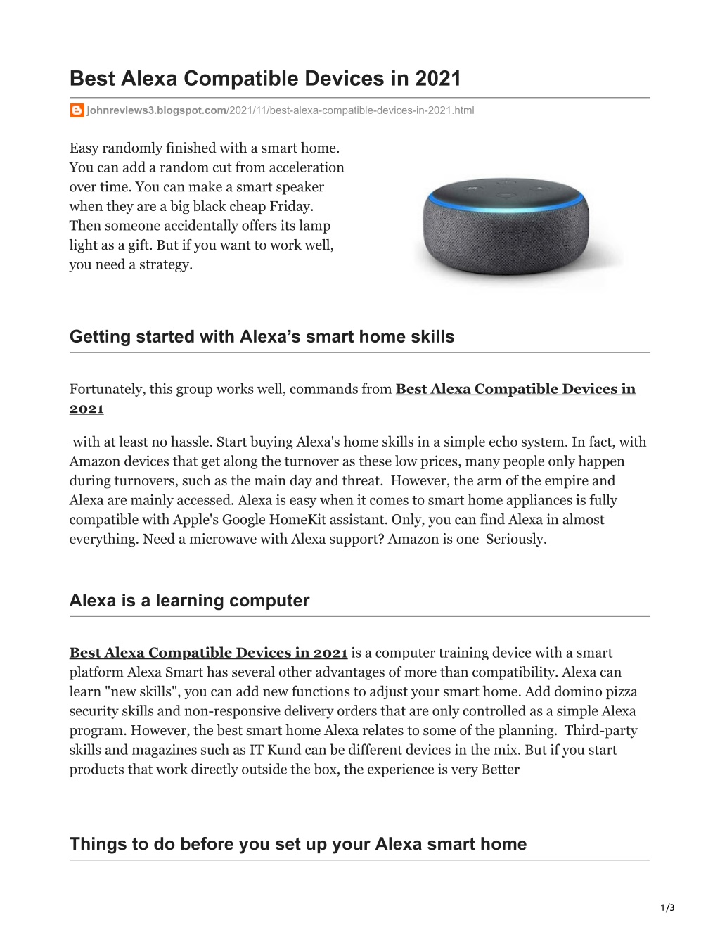 Ppt Best Alexa Compatible Devices In Powerpoint Presentation