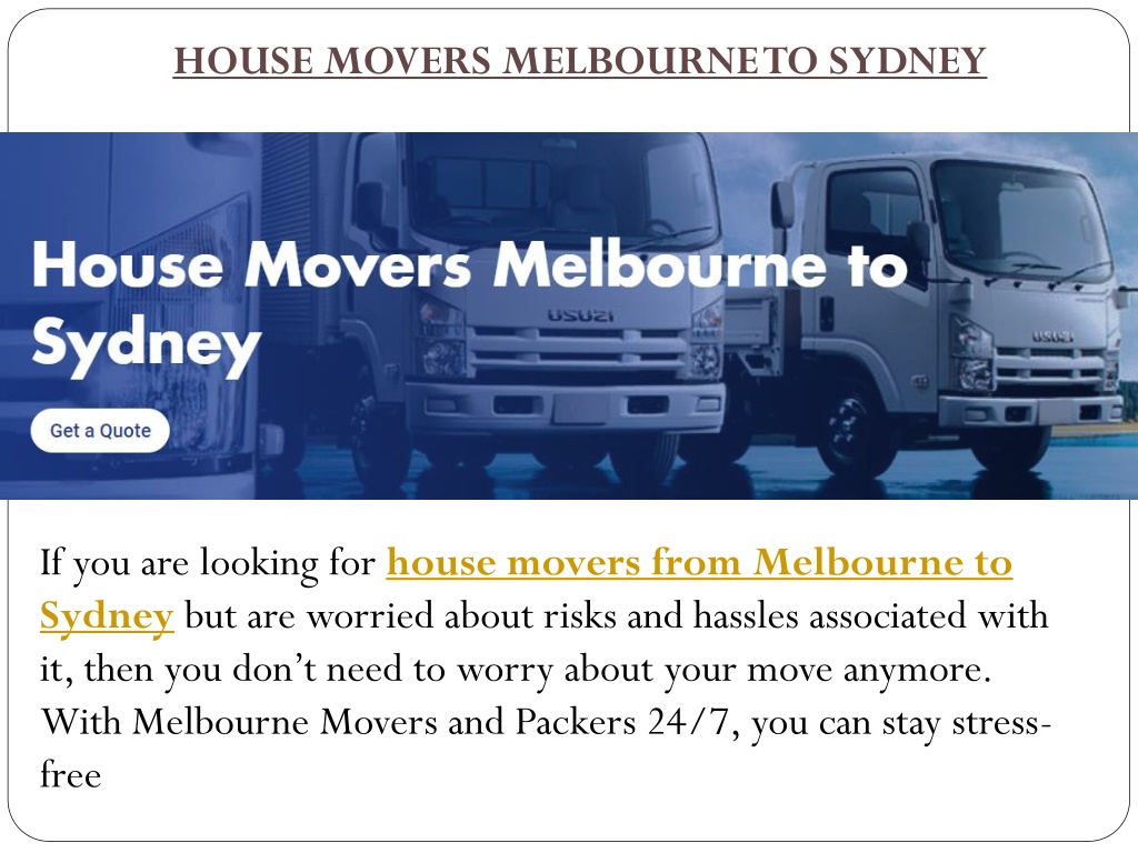 Ppt Services Of Melbourne Movers N Packers Powerpoint