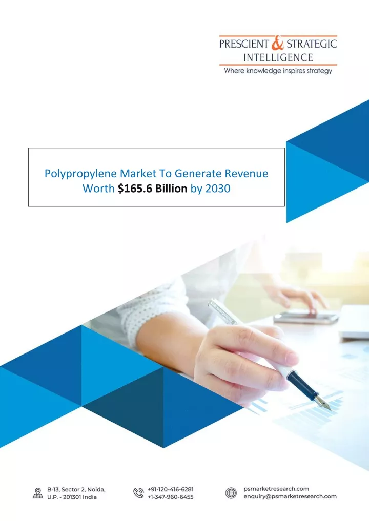 Ppt Global Polypropylene Market To Generate Revenue Worth