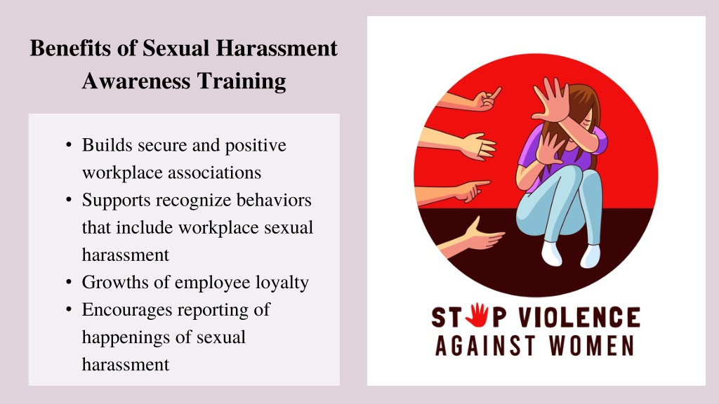 PPT The Importance Of Sexual Harassment Awareness Training PowerPoint