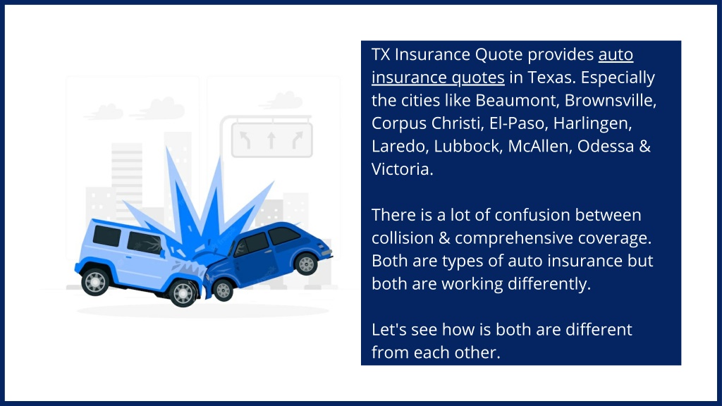 Ppt Comprehensive Vs Collision Coverage Powerpoint Presentation Free