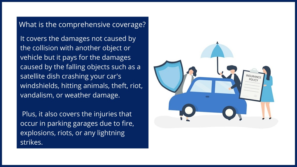 PPT Comprehensive VS Collision Coverage PowerPoint Presentation Free