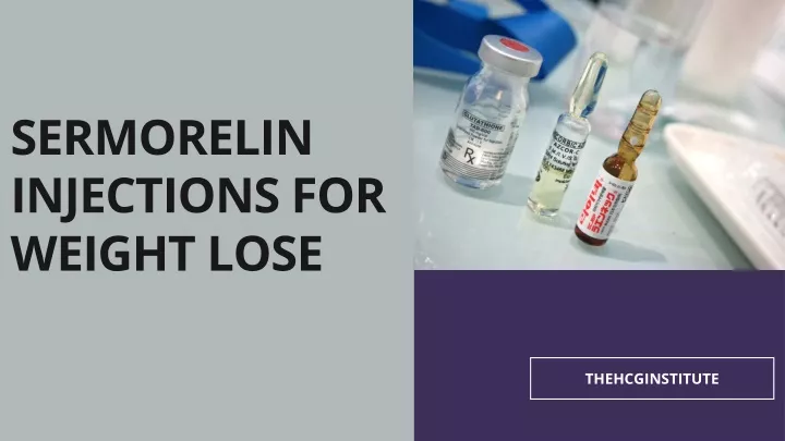 Ppt Sermorelin Injections For Weight Lose Powerpoint Presentation