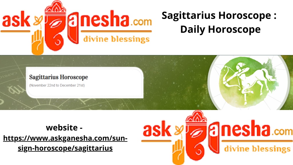 PPT Sagittarius Horoscope Daily Horoscope PowerPoint Presentation