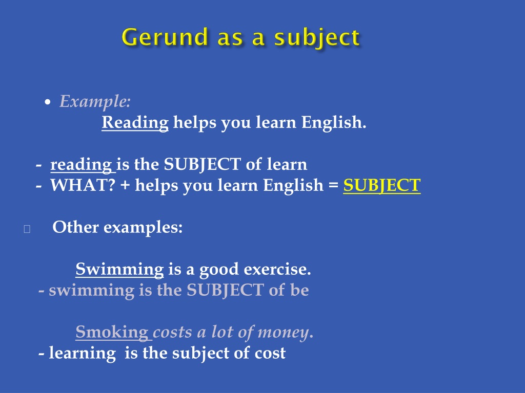 Ppt Gerunds Ing Verb Forms And Infinitives Powerpoint Presentation