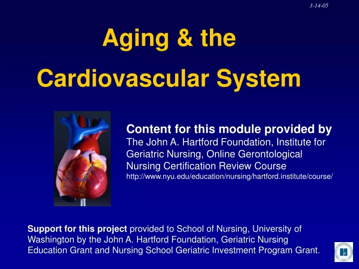 Ppt Aging The Cardiovascular System Powerpoint Presentation Free