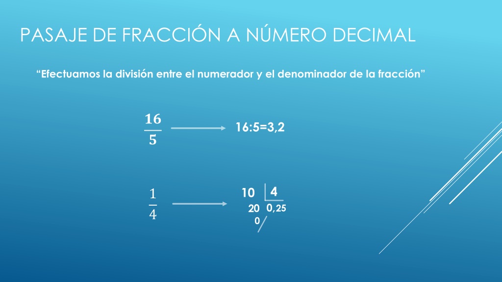 Ppt N Meros Decimales Y Fracciones Powerpoint Presentation Free