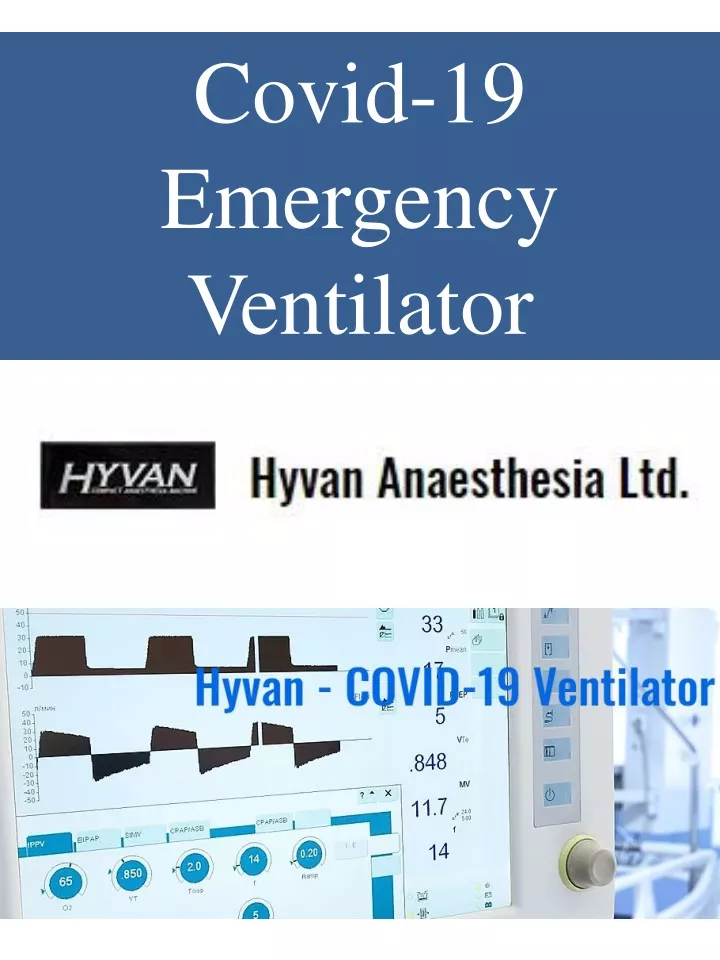 covid 19 emergency ventilator n.