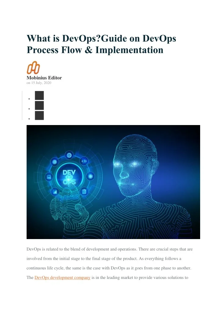 PPT - What is DevOps?Guide on DevOps Process Flow & Implementation ...