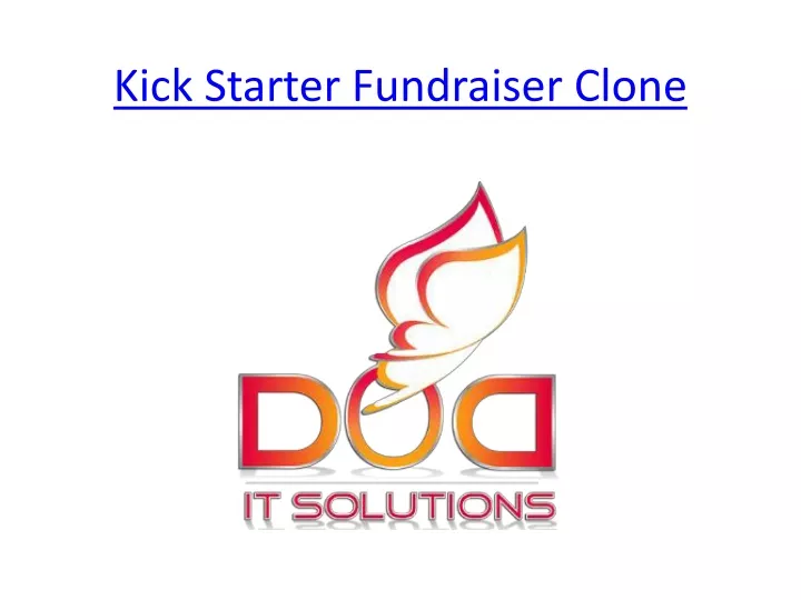 kick starter fundraiser clone n.