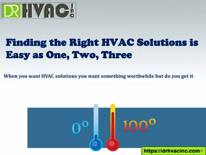 finding the right hvac solutions is easy as one two three n.