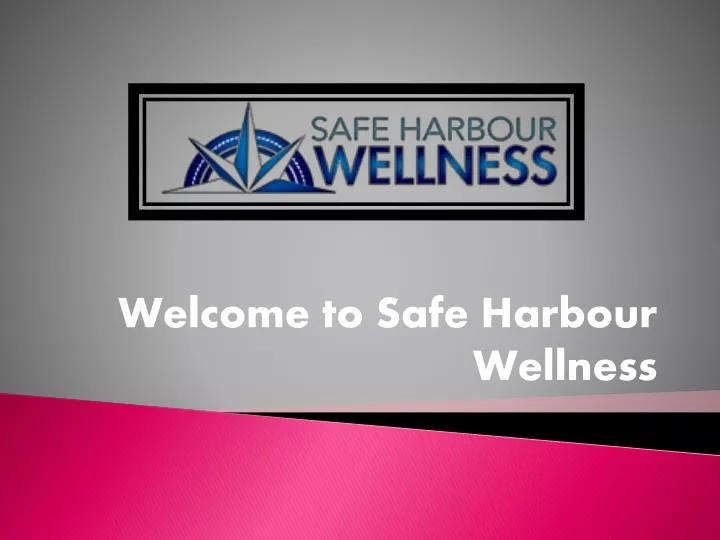 welcome to safe harbour wellness n.
