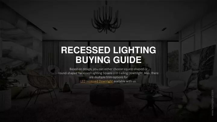 PPT - Recessed Lighting Shoping Guide PowerPoint Presentation, Free ...