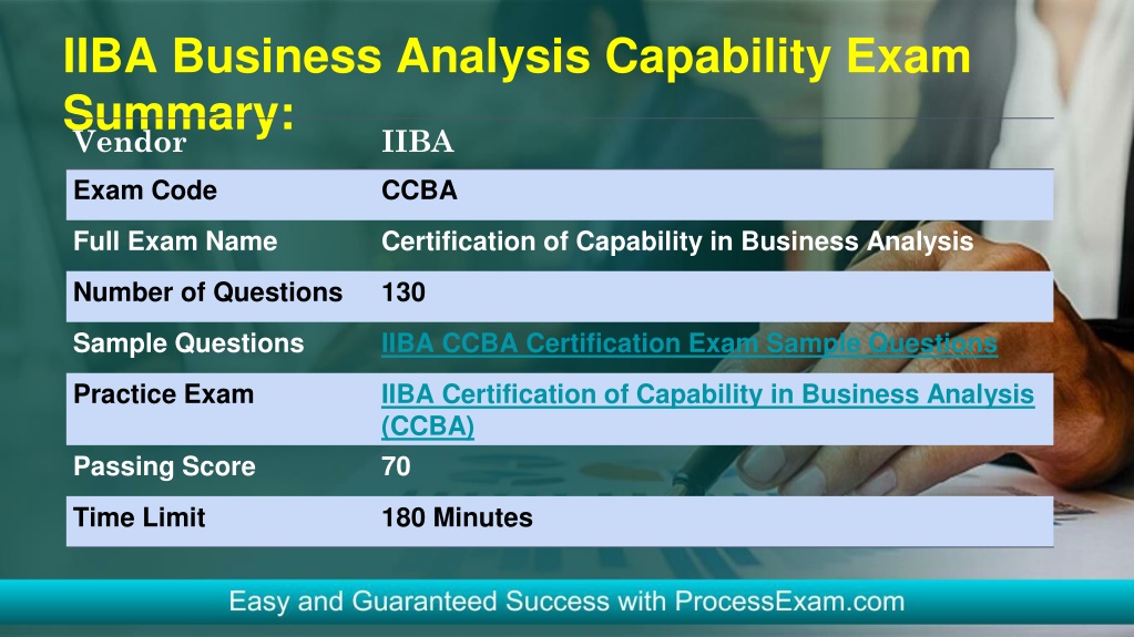 PPT - [PDF] IIBA Certification Of Capability In Business Analysis (CCBA ...