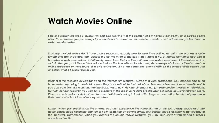 watch movies online n.