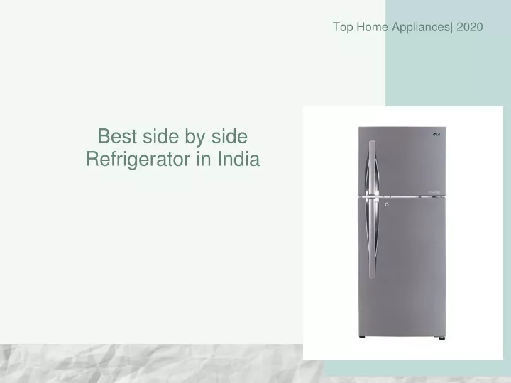 top home appliances 2020 n.