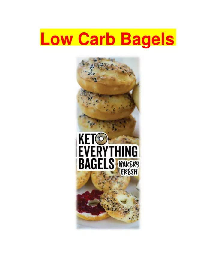 low carb bagels n.