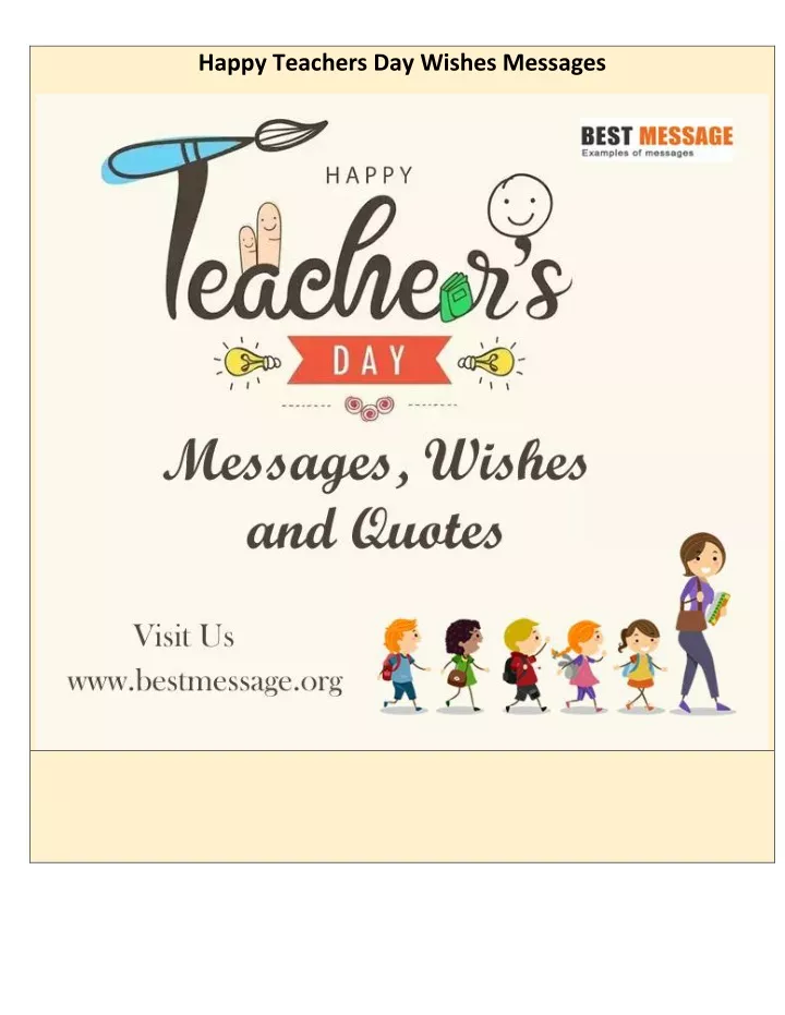 happy teachers day wishes messages n.
