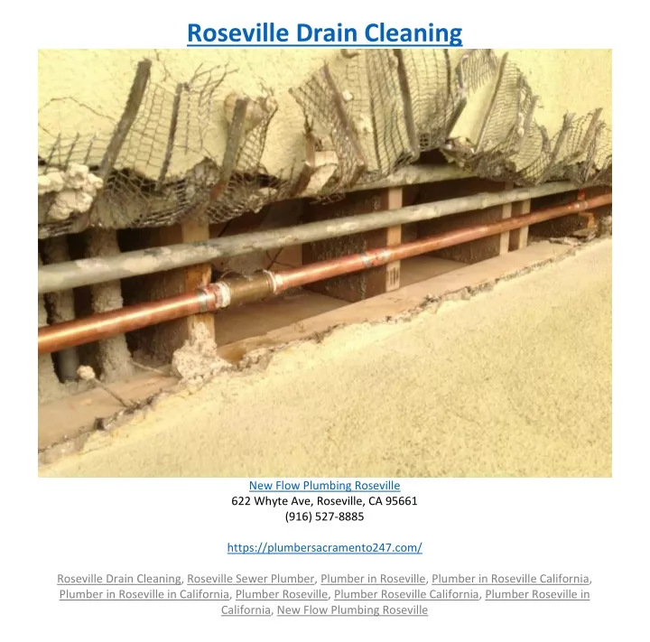 roseville drain cleaning n.