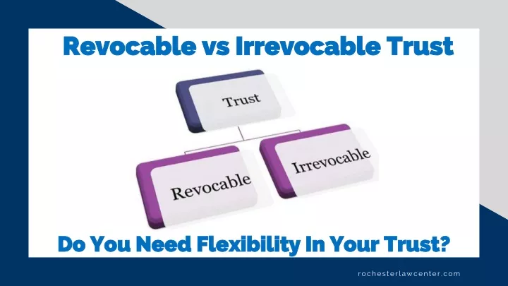 Ppt Revocable Vs Irrevocable Trust Do You Need Flexibility In Your Trust Powerpoint 4468