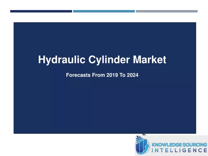 hydraulic cylinder market forecasts from 2019 n.