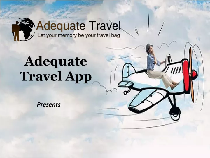 adequate travel app n.