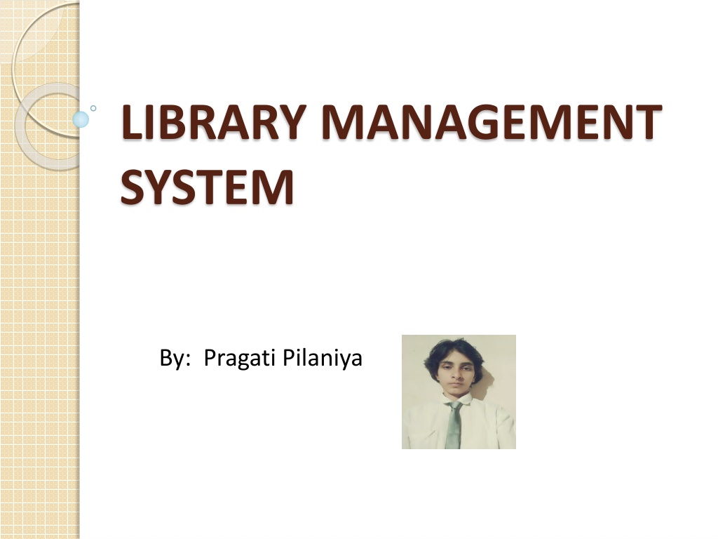 proposed system of library management system