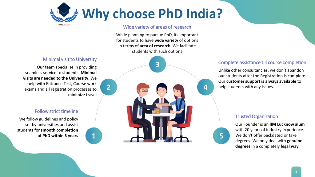 benefits of phd in india