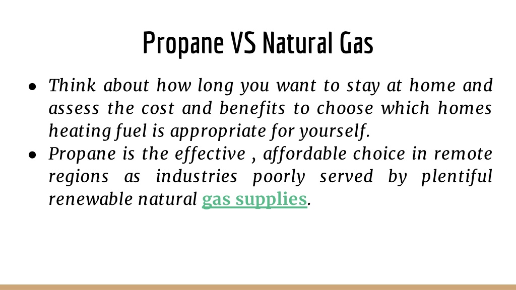 PPT - Propane Vs Natural Gas PowerPoint Presentation, free download ...