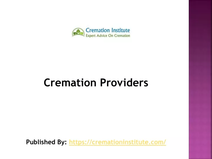 cremation providers published by https n.