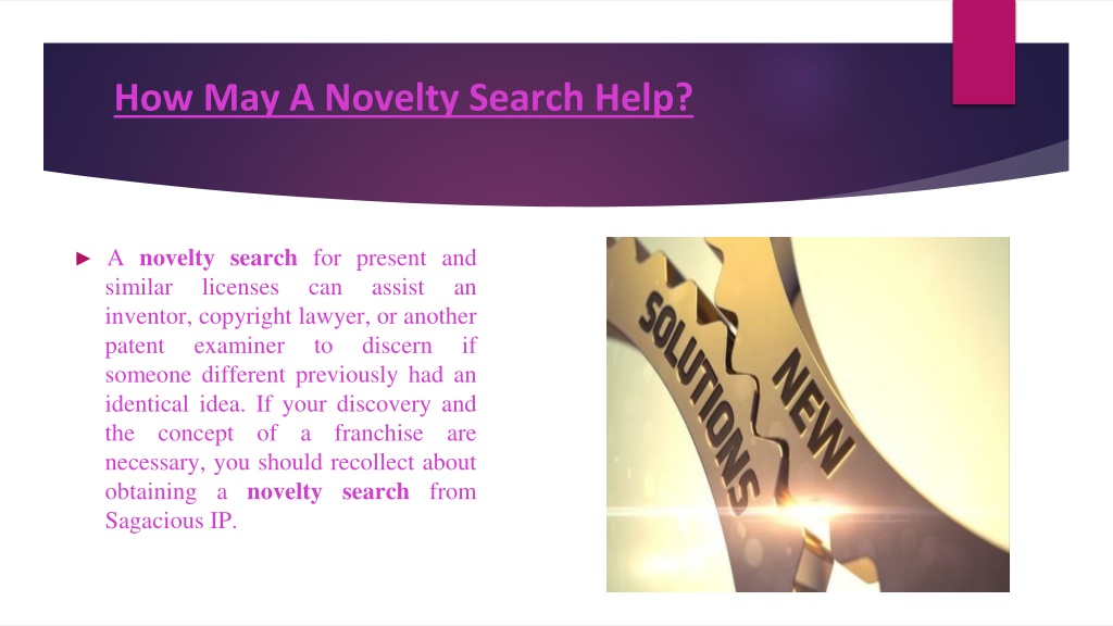 Novelty Search : All You Need To Know - Sagacious IP
