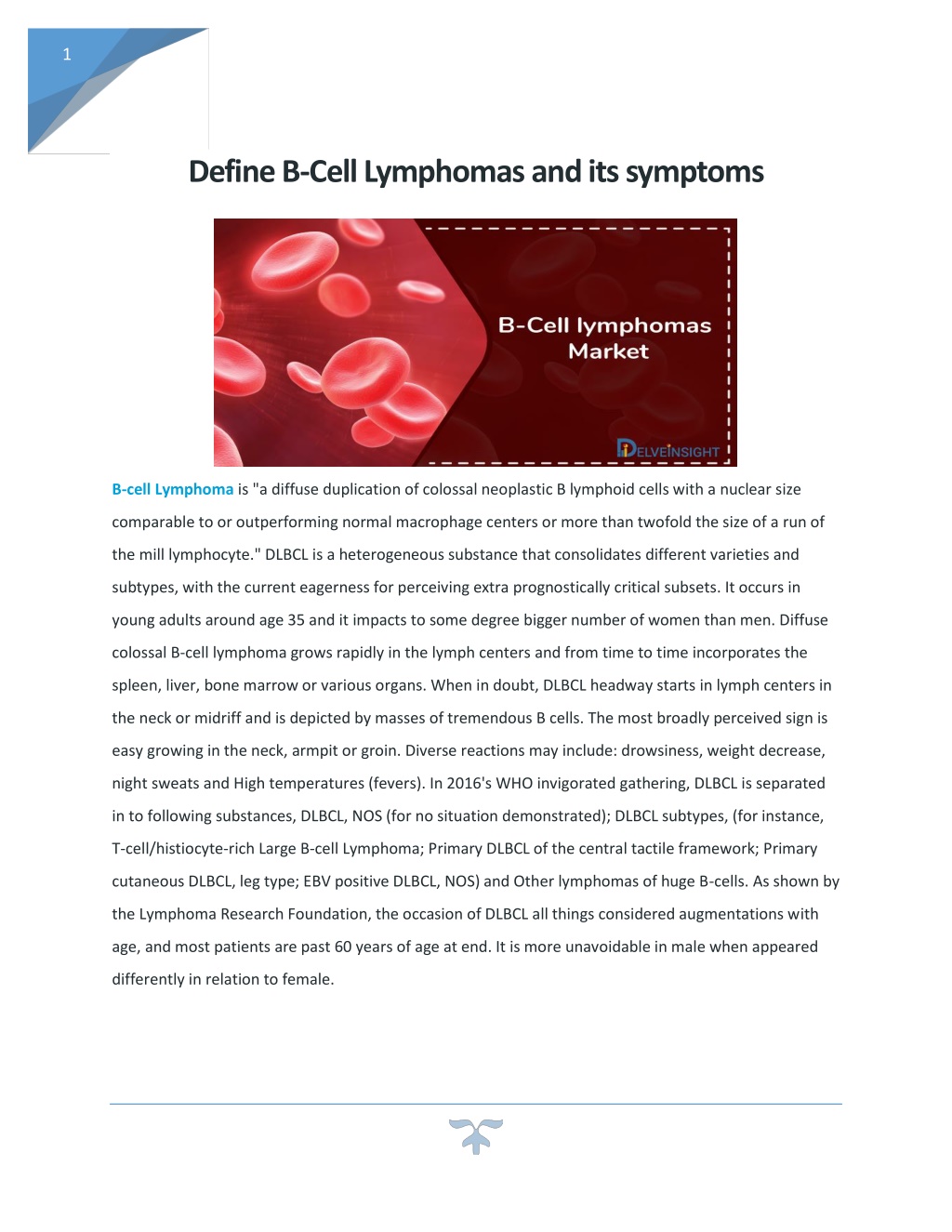 Ppt What Is B Cell Lymphomas Powerpoint Presentation Free Download
