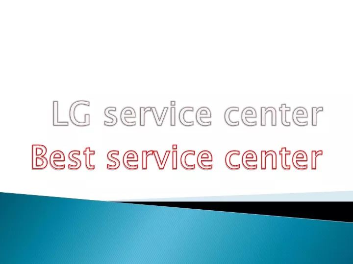 lg service center n.
