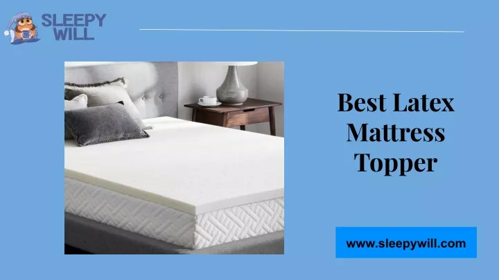 best latex mattress topper n.