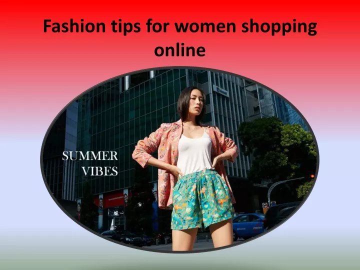 fashion tips for women shopping online n.