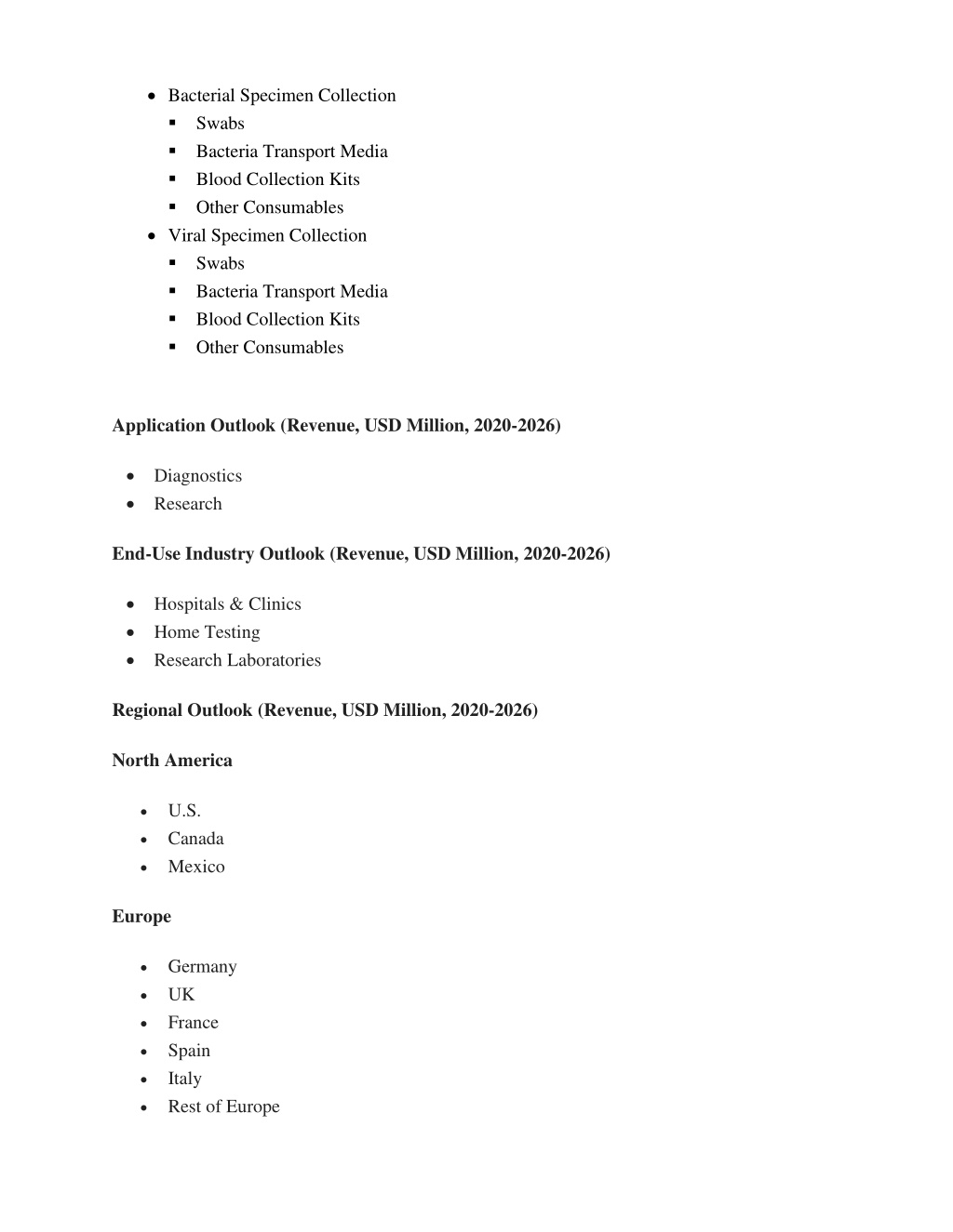 PPT - Global Bacterial and Viral Specimen Collection Market PowerPoint ...