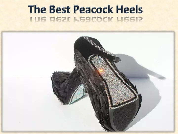 the best peacock heels n.