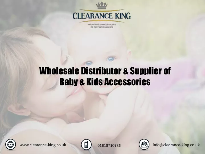 wholesale distributor supplier of baby kids n.